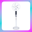 TDS AC/DC Stand Fan (SF-1602R DC)