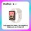 Apple Watch SE 3 GPS, 44mm Starlight Aluminum Case with Starlight Sport Band – MEHJ4 (M/L)