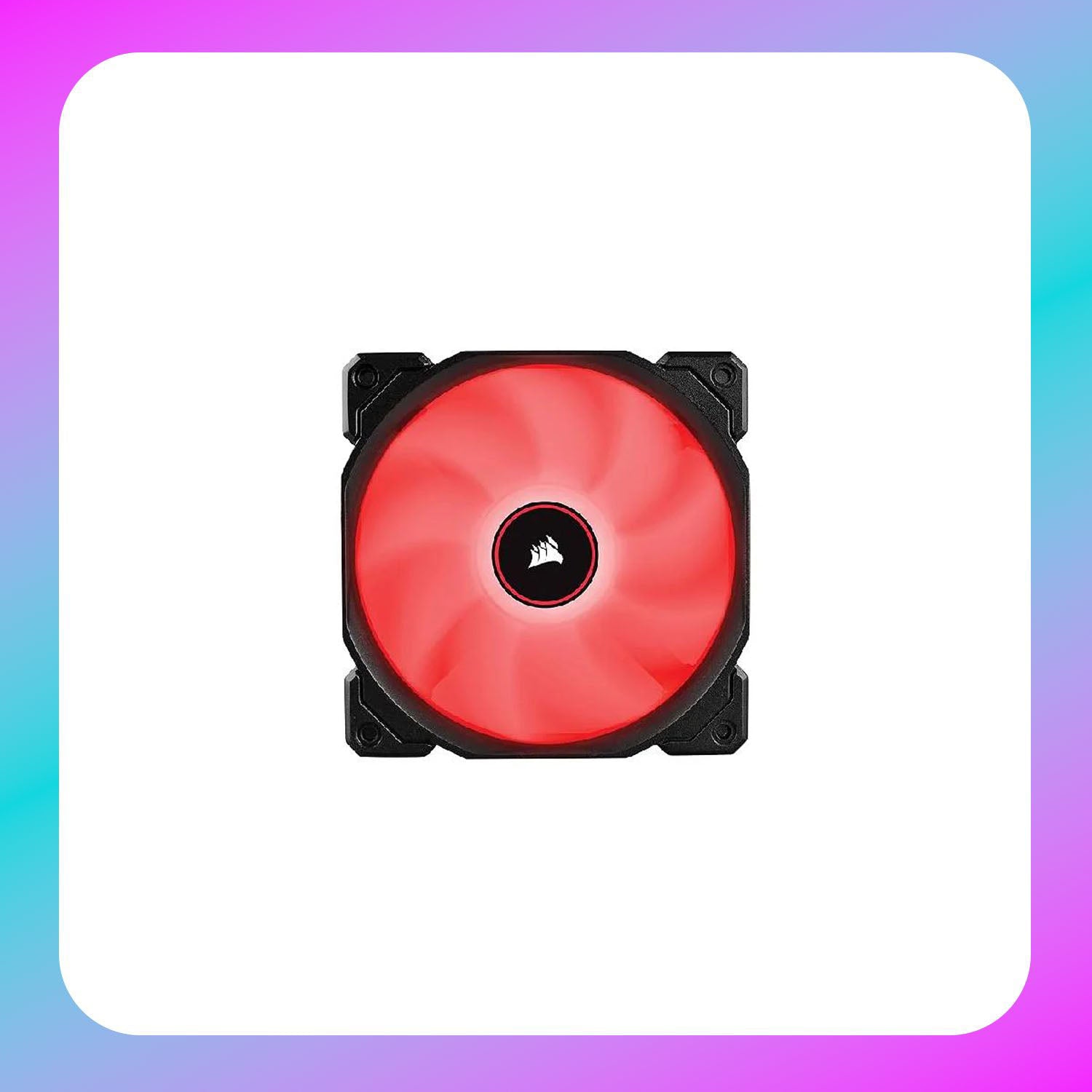 CORSAIR AF Series, AF120 LED (2018), Red, 120mm, Single Pack Main image