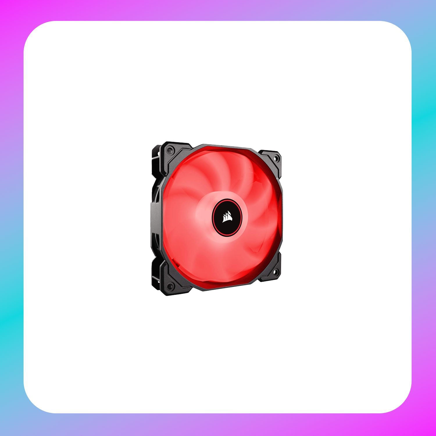 CORSAIR AF Series, AF120 LED (2018), Red, 120mm, Single Pack