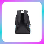 RIVACASE 5420 Agora black Urban Print backpack "Skaters", 12L / 12