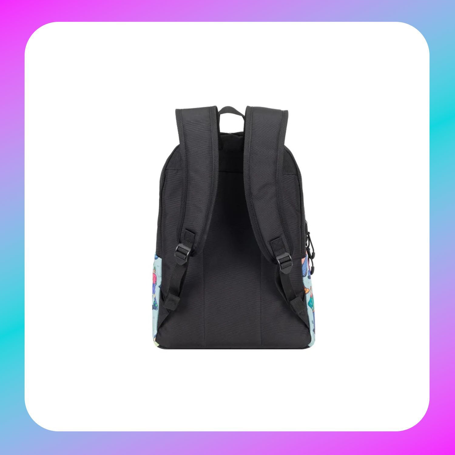 RIVACASE 5420 Agora black Urban Print backpack "Skaters", 12L / 12