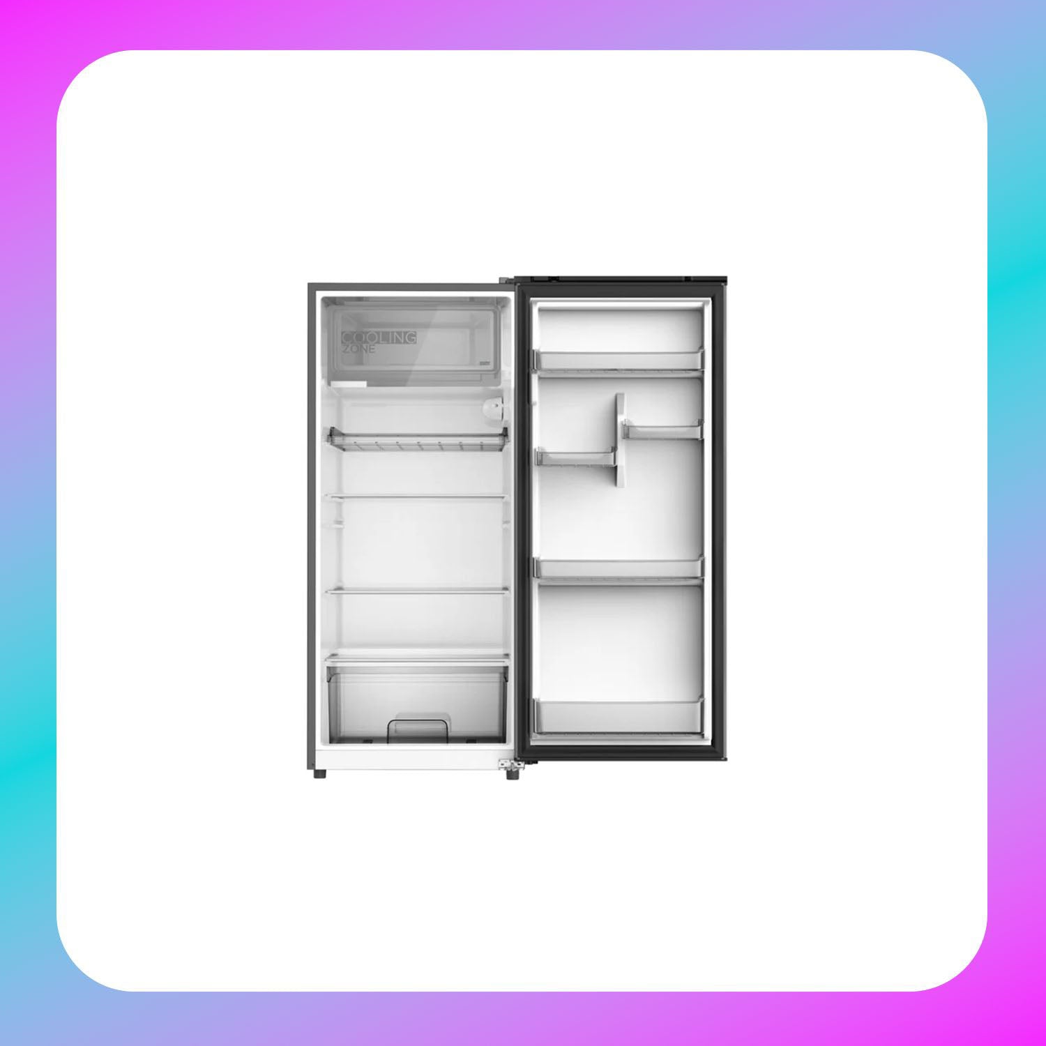 Midea One Door Refrigerator MDRD-268FGD28MY Main image