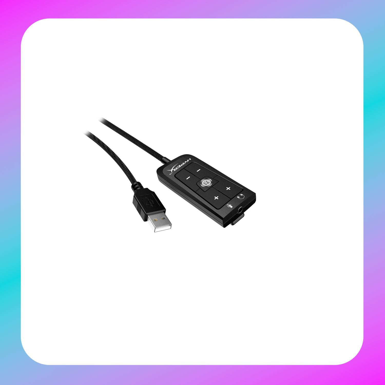 HyperX USB 7.1 Audio Dongle Black (Cloud II)