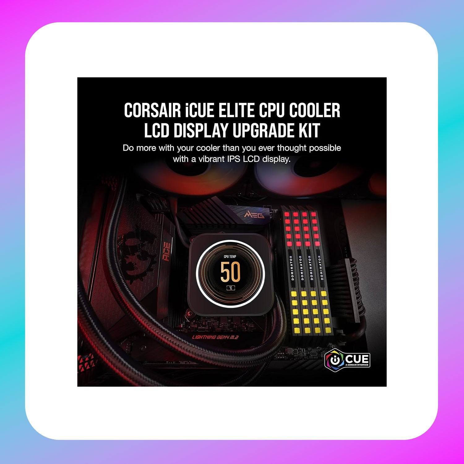 CORSAIR iCUE ELITE LCD Upgrade Kit Main image