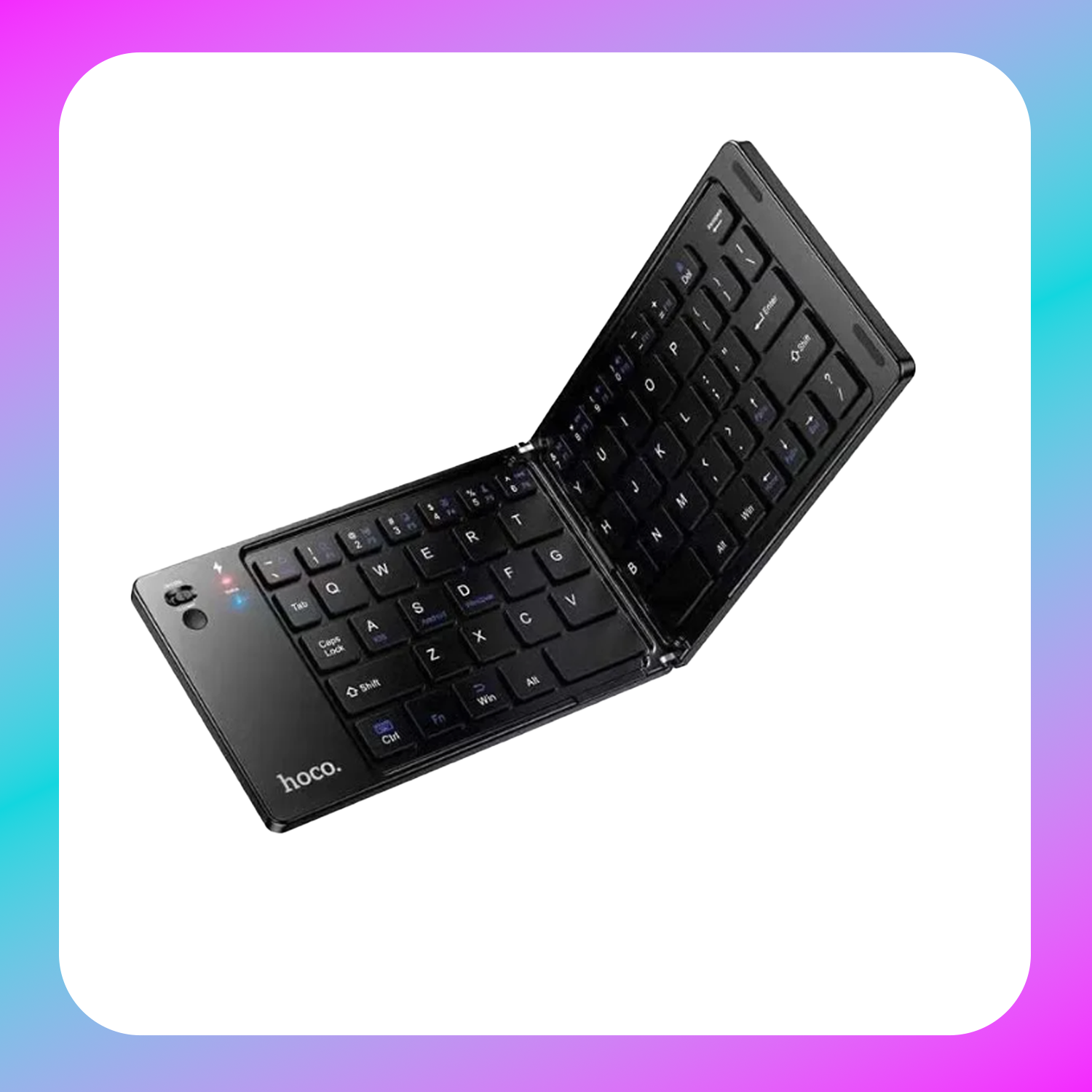 Hoco D181 Foldable Wireless Bluetooth Keyboard Secondary image