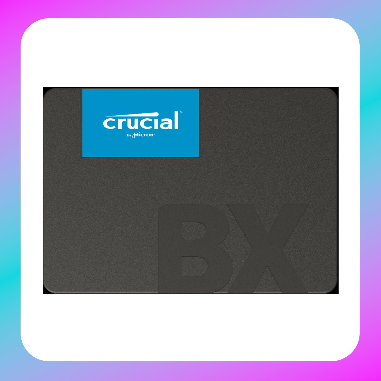 Crucial® BX500 2000GB  SATA 2.5 inch SSD Main image