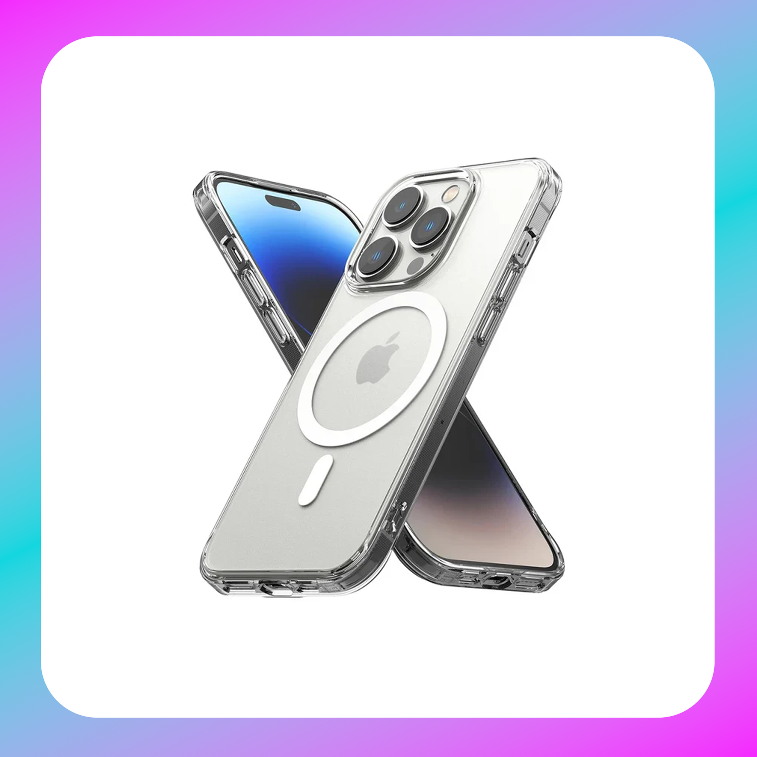 XtraSure iPhone or No Phone Clear Case with MagSafe for iPhone