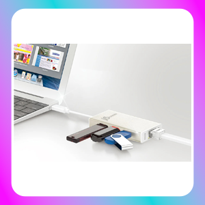 J5 Create USB Type-C Gigabit Ethernet & Hub Multi Adapter