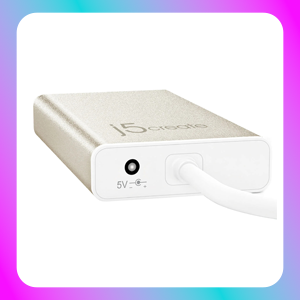 J5 Create USB Type-C Gigabit Ethernet & Hub Multi Adapter