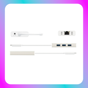 J5 Create USB Type-C Gigabit Ethernet & Hub Multi Adapter