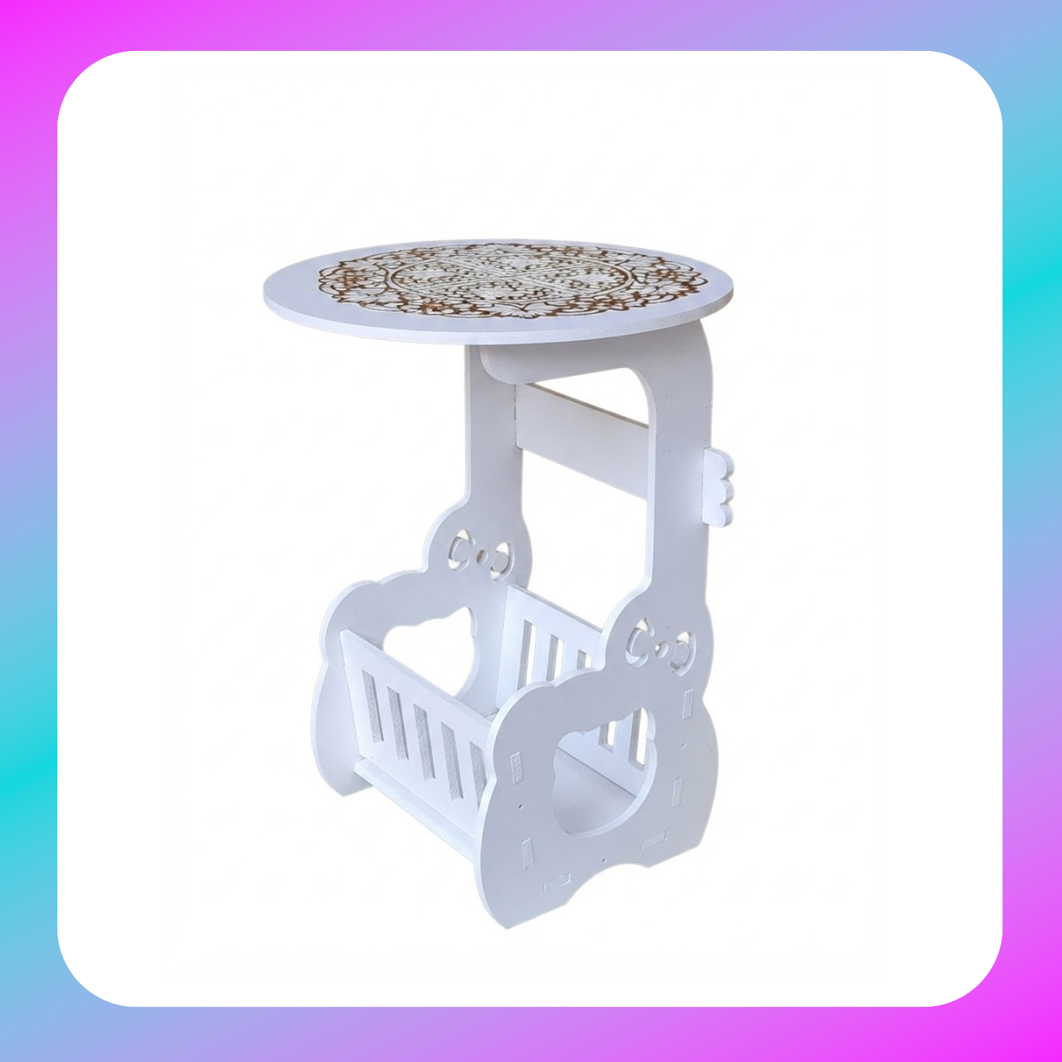 Leeco Large Fiber Plastic Compound Coffee Table -2009(L) Main image