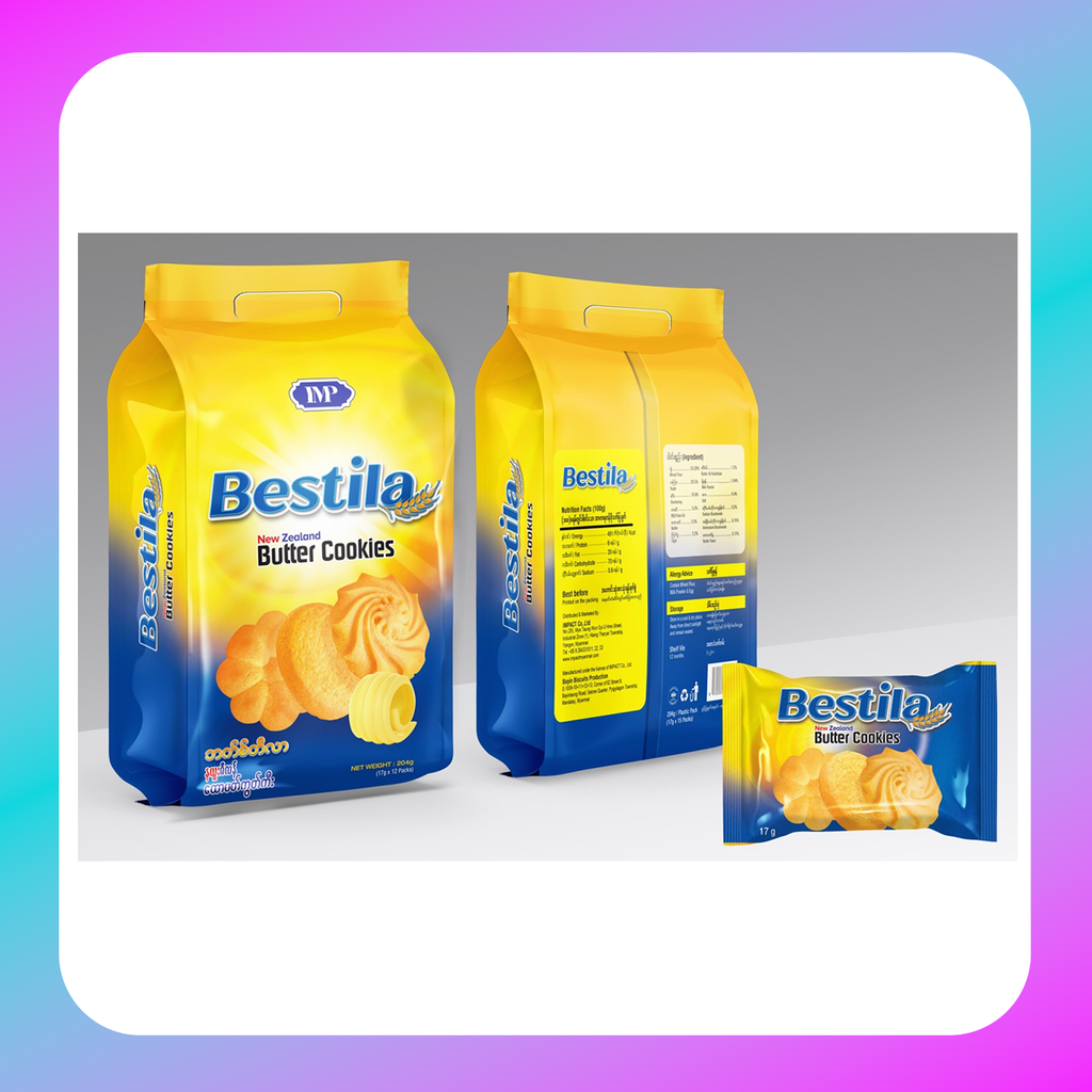 Bestila New Zealand Butter Cookies - 204 g