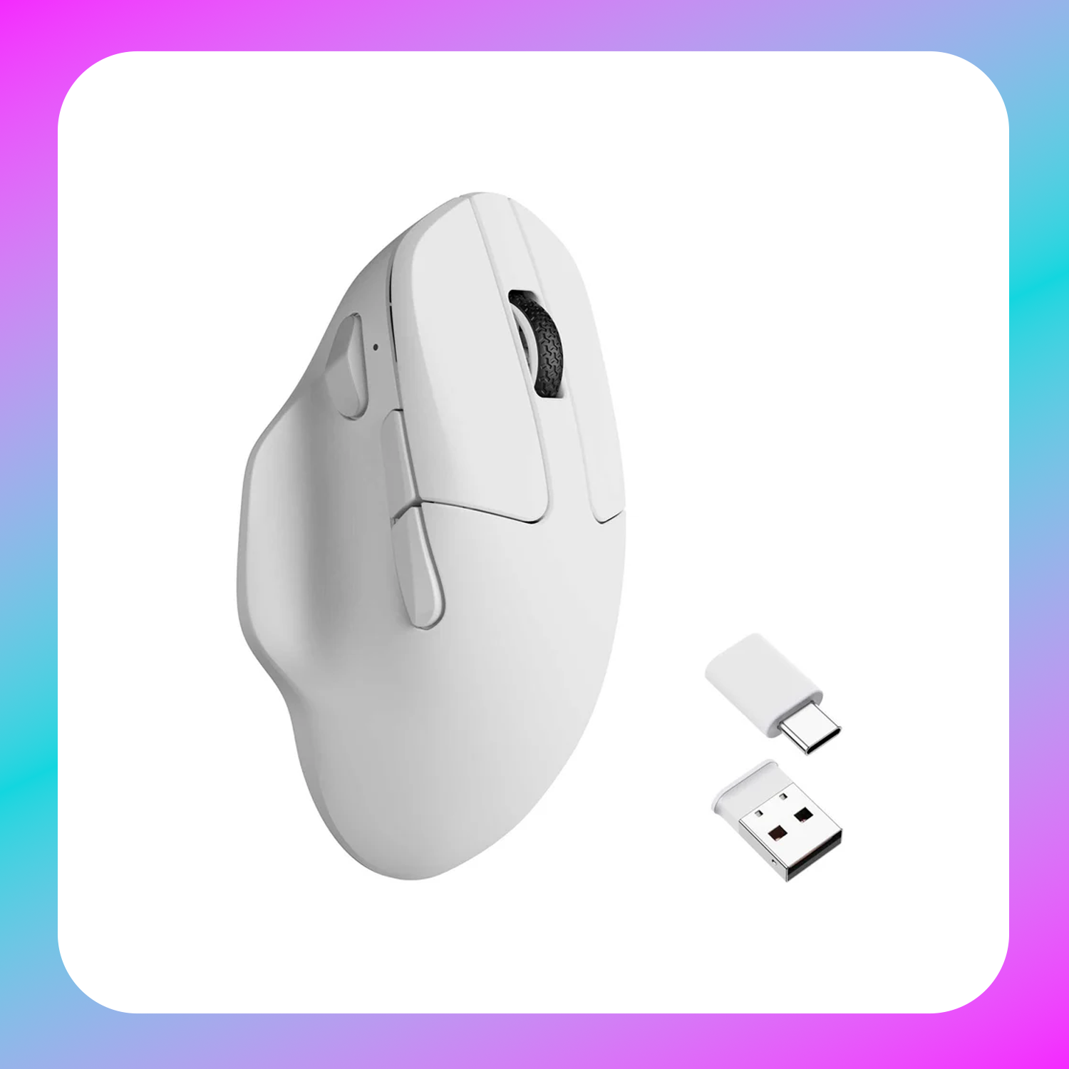 Keychron M7 Wireless Mouse- White