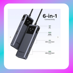UGREEN 6-in-1 USB-C Hub (HK-CM888)