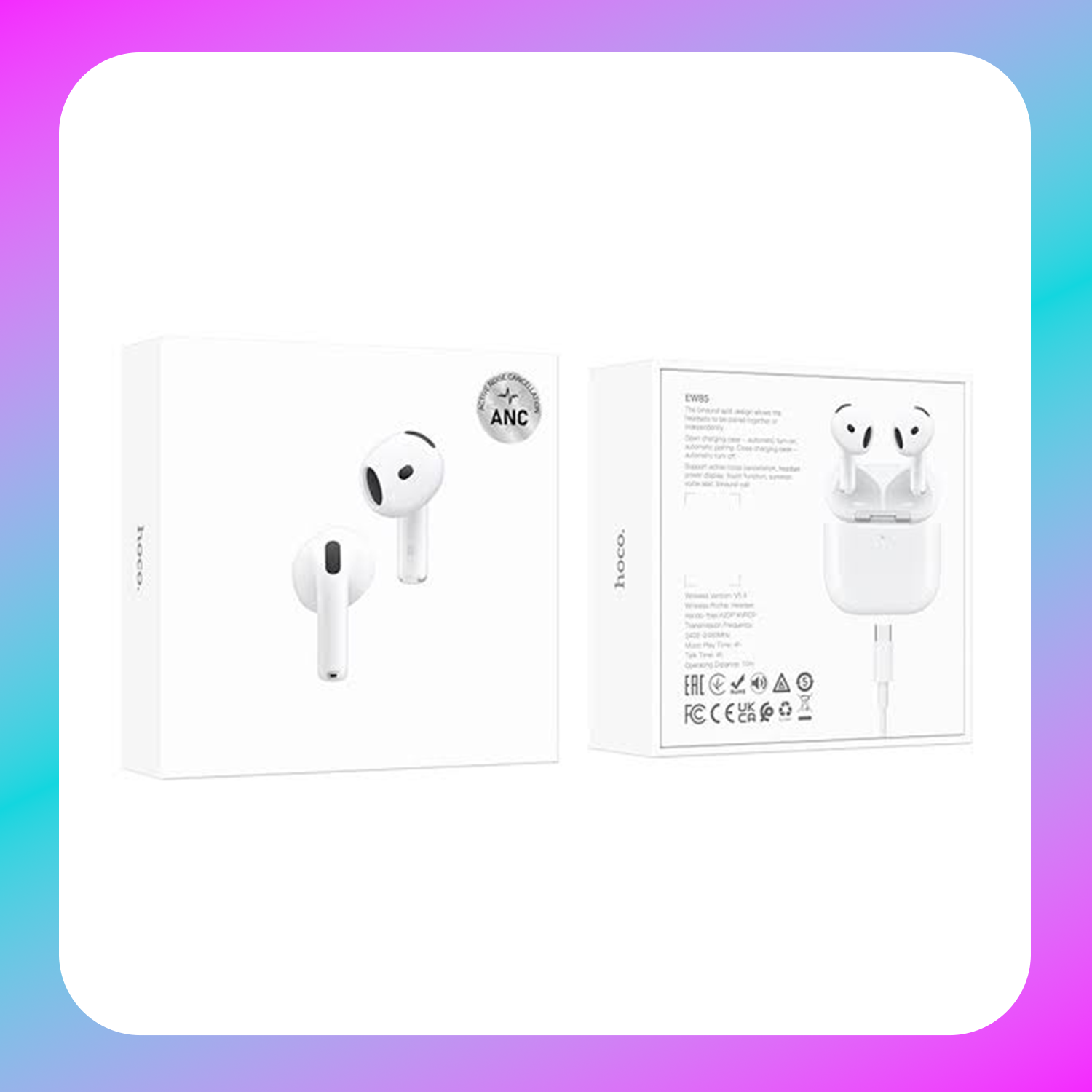Hoco EW85 True wireless ANC noise reduction BT headset