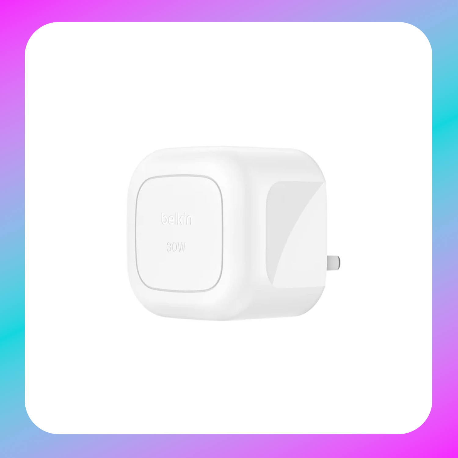 Belkin Boost Charge Cube USB-C Wall Charger (30W) Secondary image