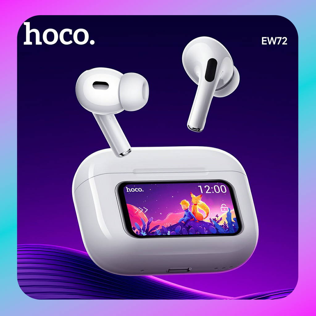 Hoco EW72 Soar True Wireless ANC Noise Reduction Touch Screen Bluetooth Headset