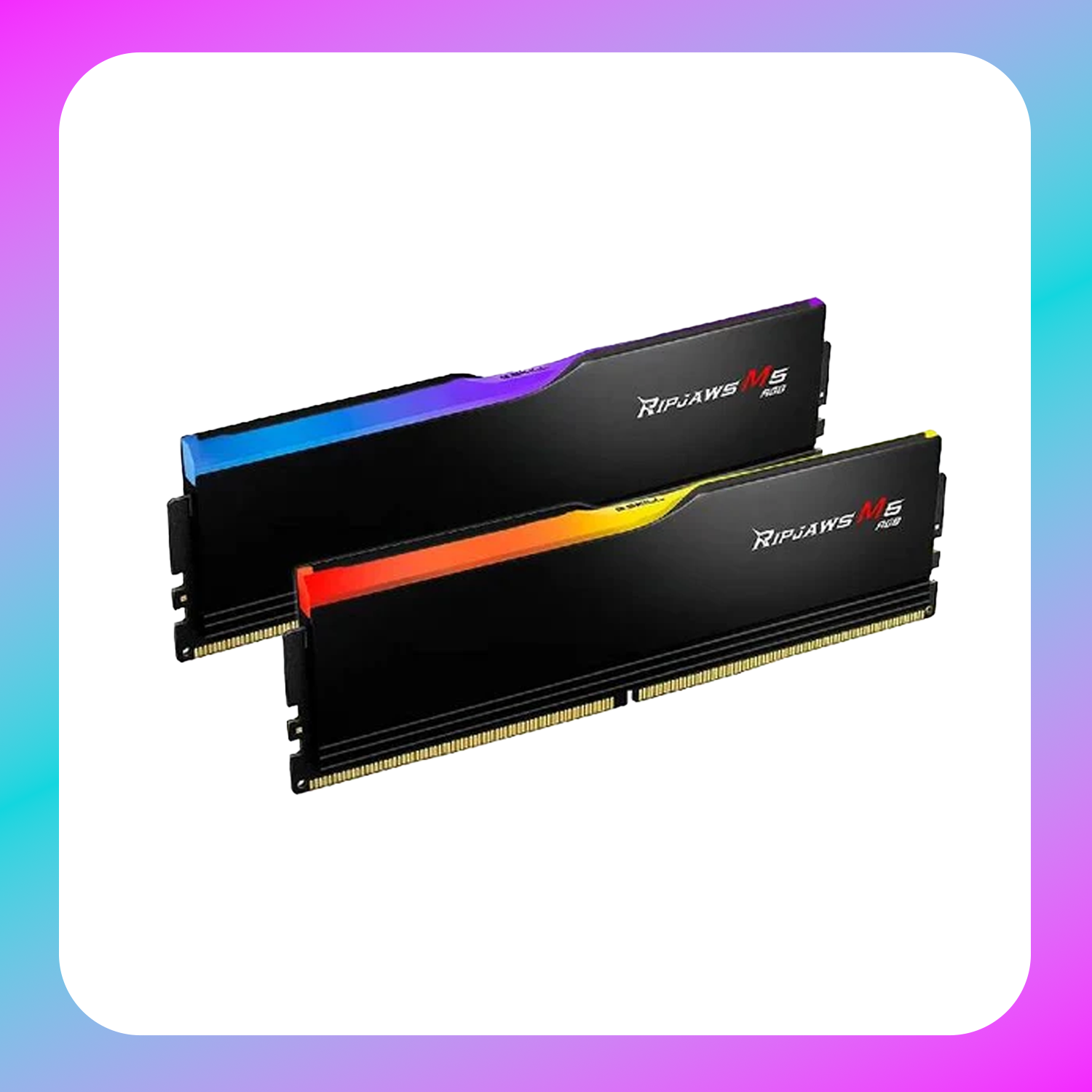 G-Skill Ripjaws M5 RGB J3648 DDR5-6400 32GB Black (1*16GB) Secondary image
