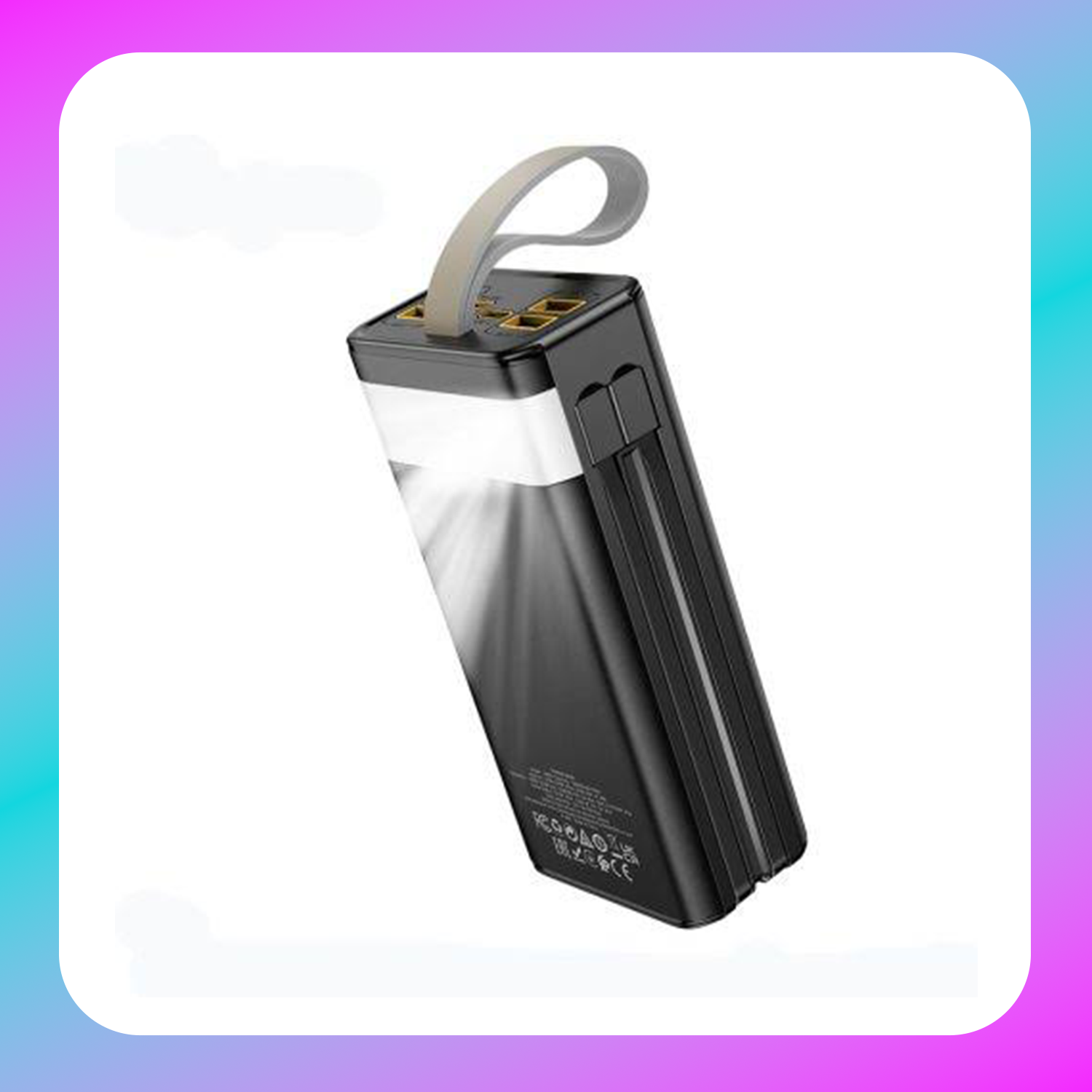 Hoco DB58 Plentiful 22.5W fully compatible power bank(30000mAh) Secondary image