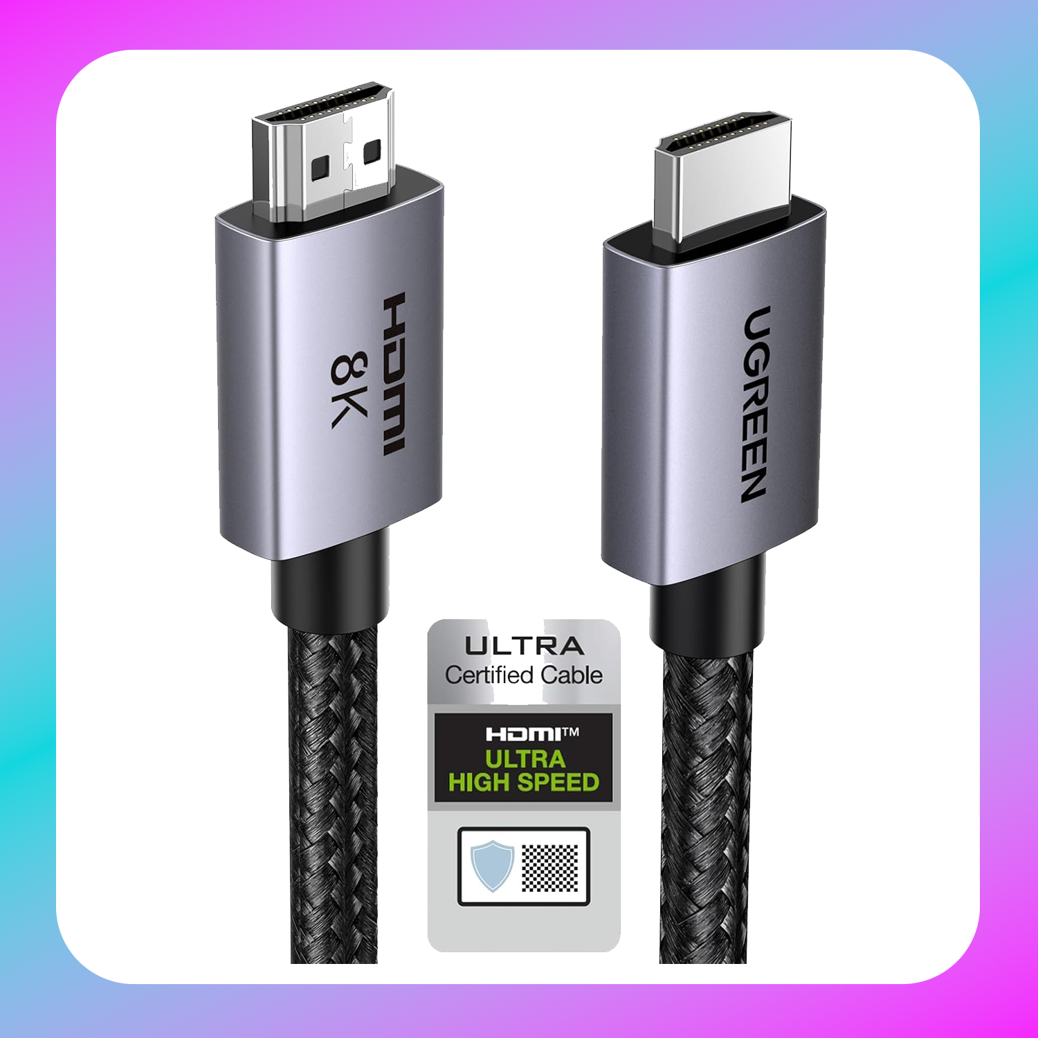 UGreen HK-HD171 HDMI Male to Male Cable (2M) Secondary image