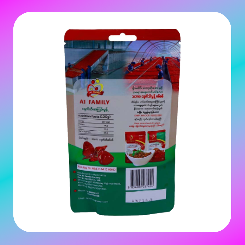A1 Family Premium Chili Flake (800 g)