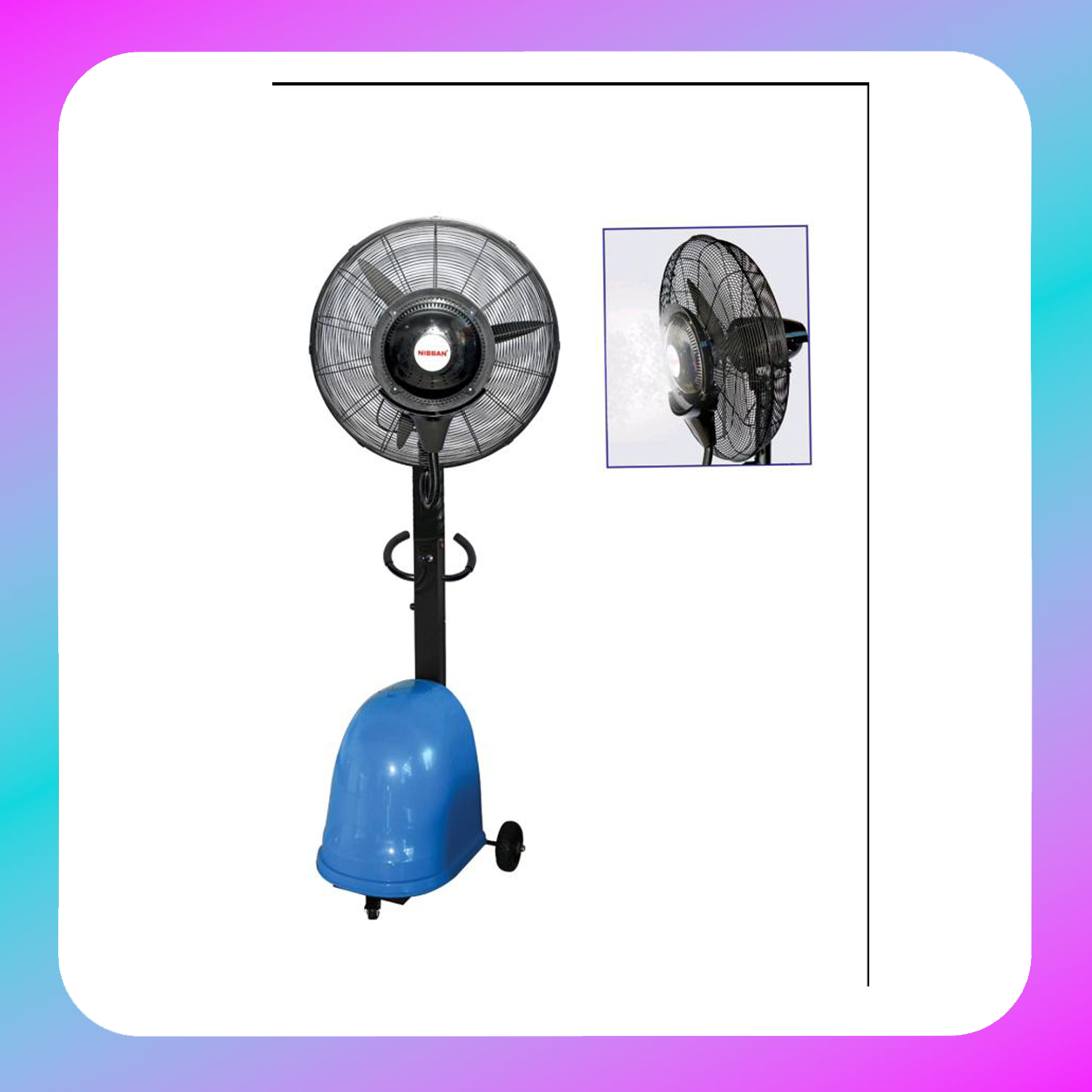 Nibban Mist Stand Fan (26 inches)