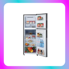 Sharp 287MDS 2 Doors Smile Fridge 280L AG+ Nano Tempered Glass Shelf