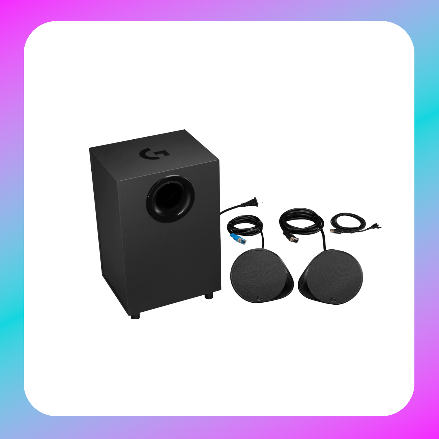 Logitech G Series G560 LIGHTSYNC PC Gaming Speakers
