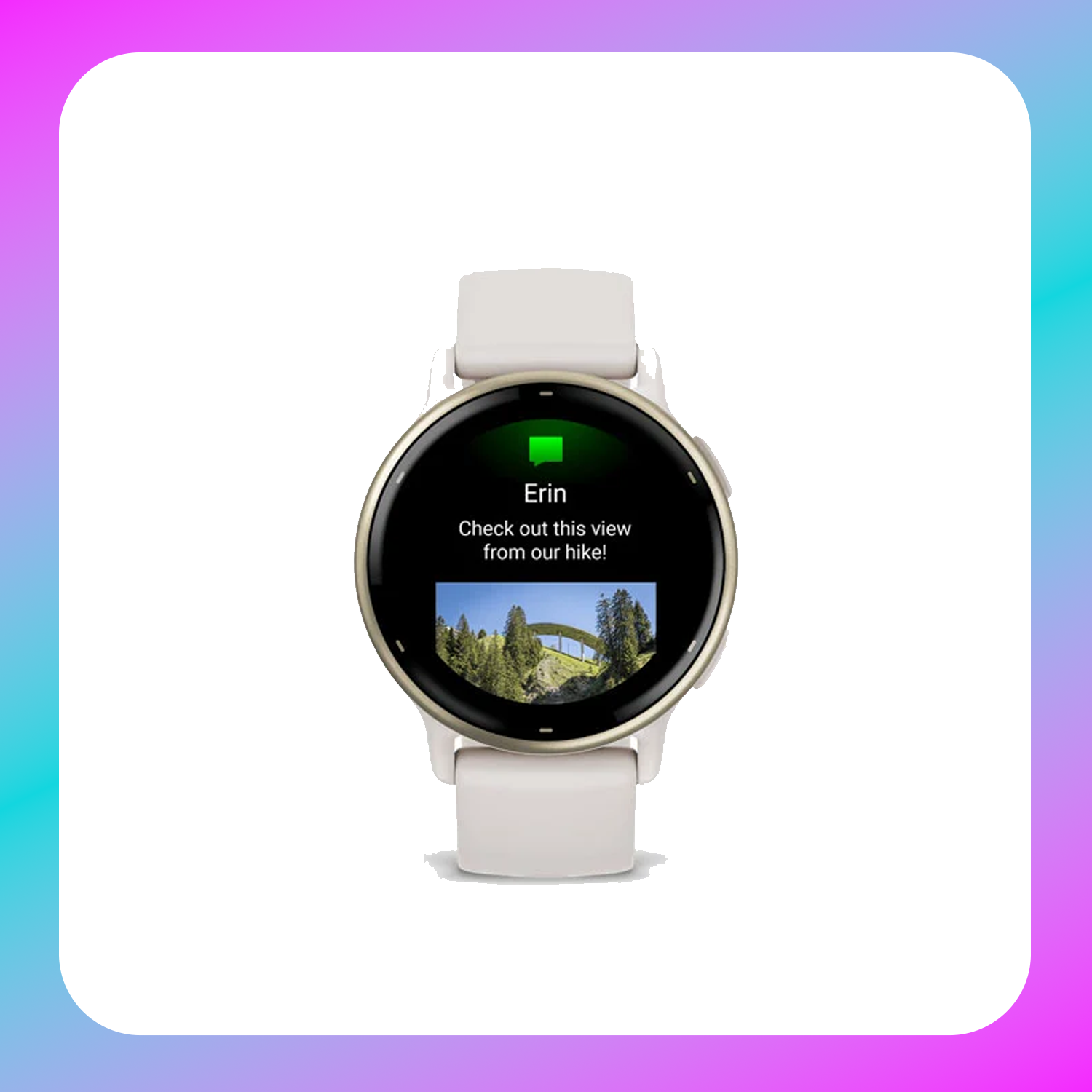Garmin vívoactive 5 GPS Smartwatch Ivory (GM-010-02862-5B) Secondary image