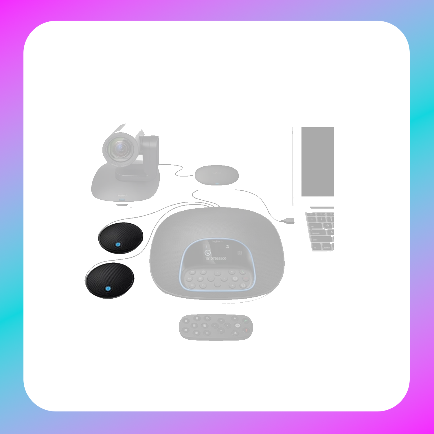 LOGITECH GROUP EXPANSION MICS Secondary image