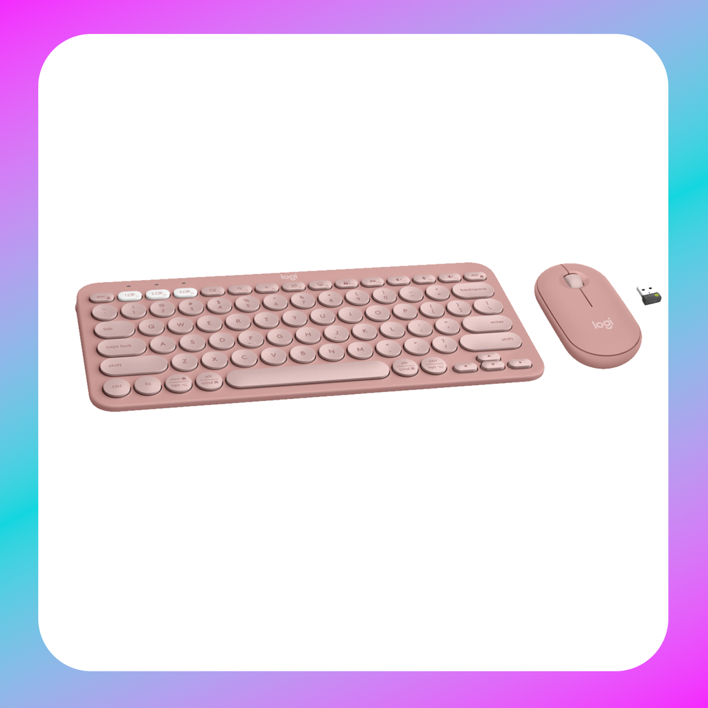 Logitech Pebble 2 Combo-TONAL ROSE