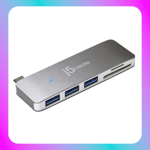 J5 Create USB Type-C 5-in-1 Ultra Drive Mink Dock Main image