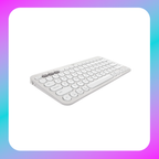 Logitech Pebble Keys 2 K380s Bluetooth Keyboard - Tonal White