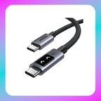 UGREEN Type C 2.0 Male To Type C 2.0 Male Robot 5A Data Cable (1M)