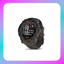 Garmin Instinct 3, 50mm, Solar, Rugged outdoor GPS smartwatches. Black with Charcoal Band