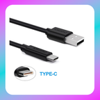 Choetech USB-A to type-c PVC cable 2m (AC0004)