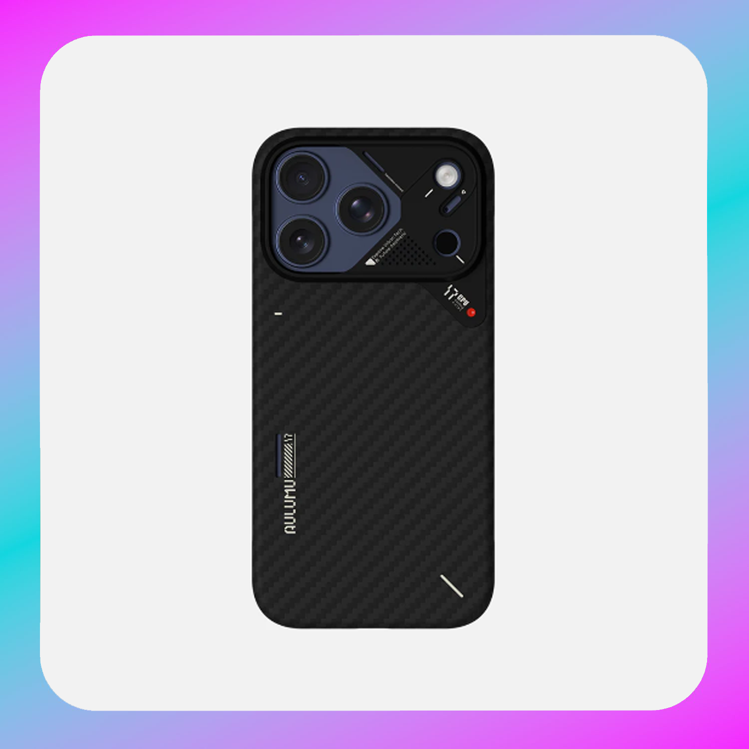 AULUMU A17 Aramid Fiber Case for iPhone Ultra Slim iPhone 17 Series Secondary image