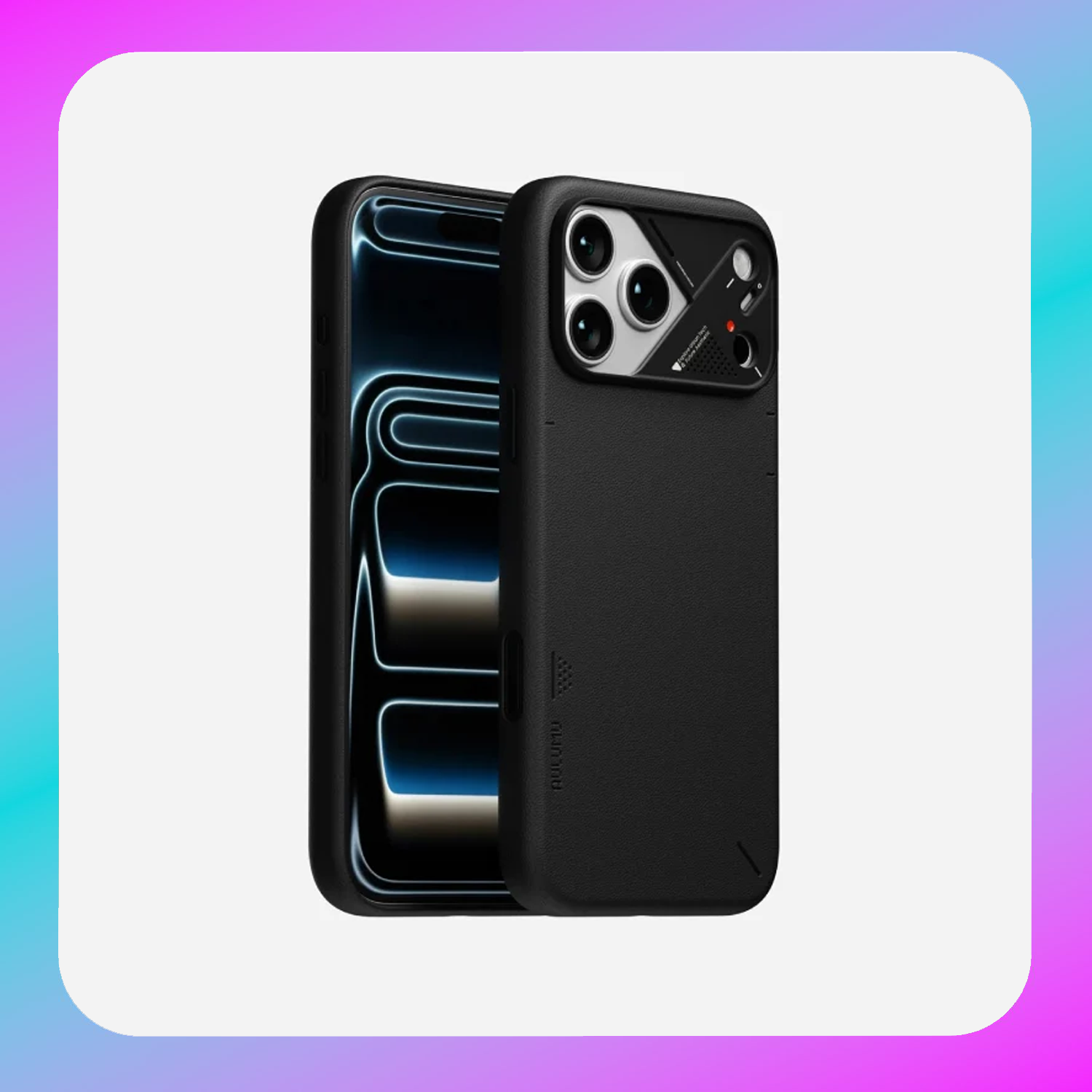 AULUMU A17 Vegan Leather Case for iPhone 17 Pro Max Secondary image
