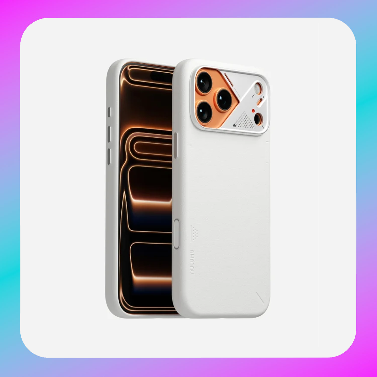 AULUMU A17 Vegan Leather Case for iPhone 17 Pro Max