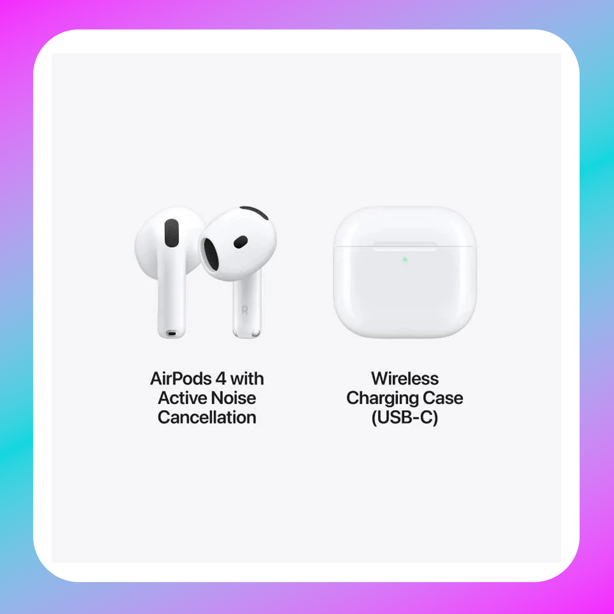 AirPods 4 with Active Noise Cancellation