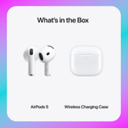AirPods 5 with Wireless Charging Case