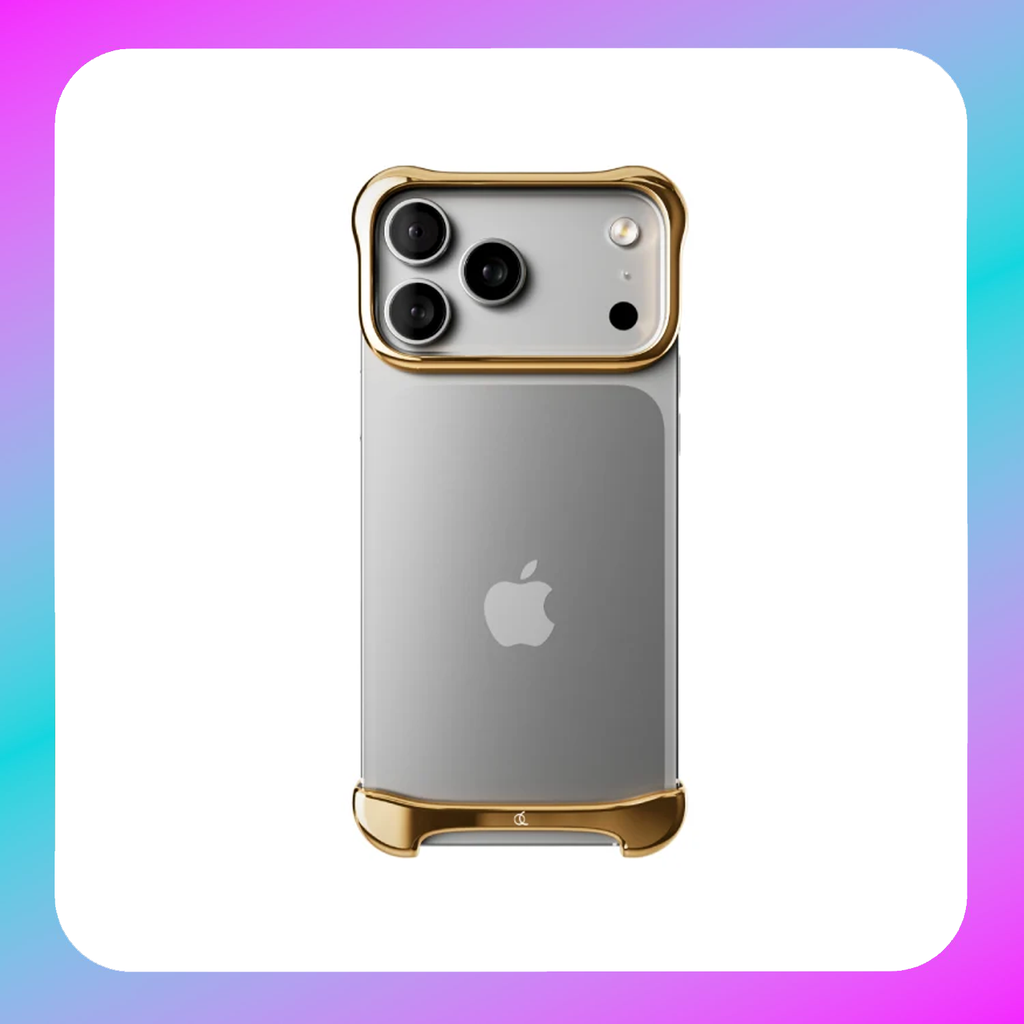 Arc Pulse Aluminum Polished Gold for iPhone 17 Pro Max