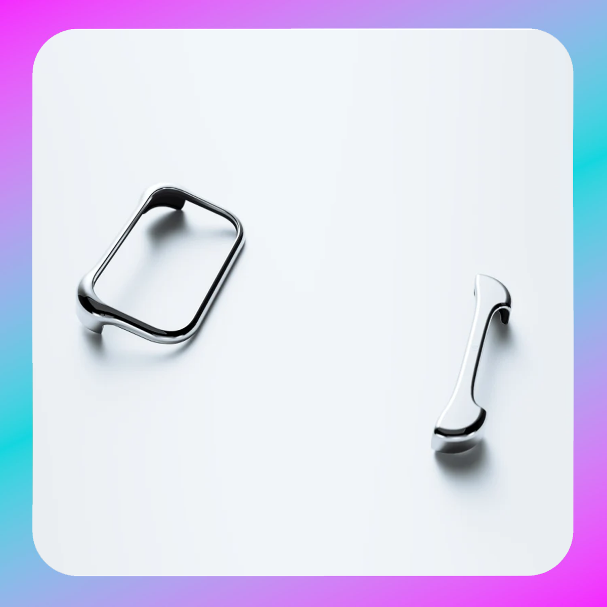 Arc Pulse Aluminum Polished Silver for iPhone 17 Pro