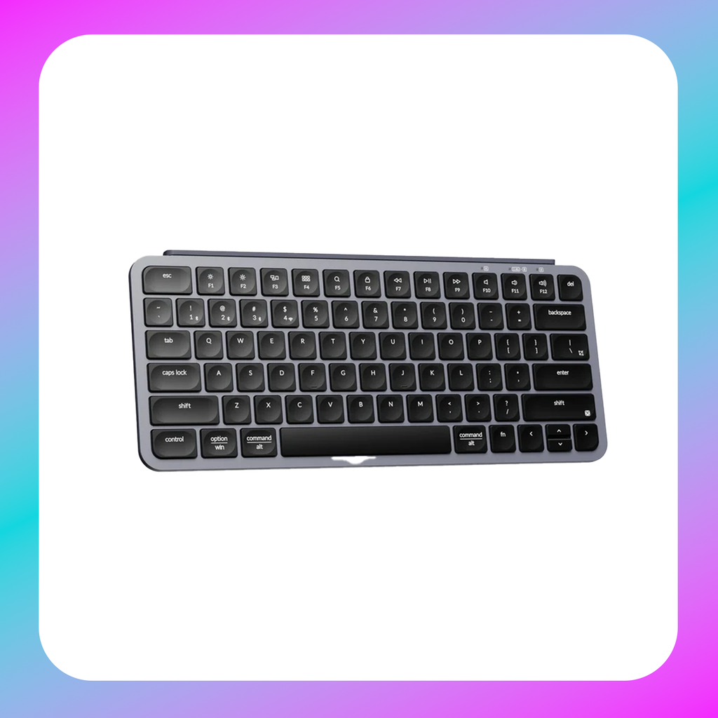 Keychron B1 Pro Ultra-Slim Wireless Keyboard (Space Gray)