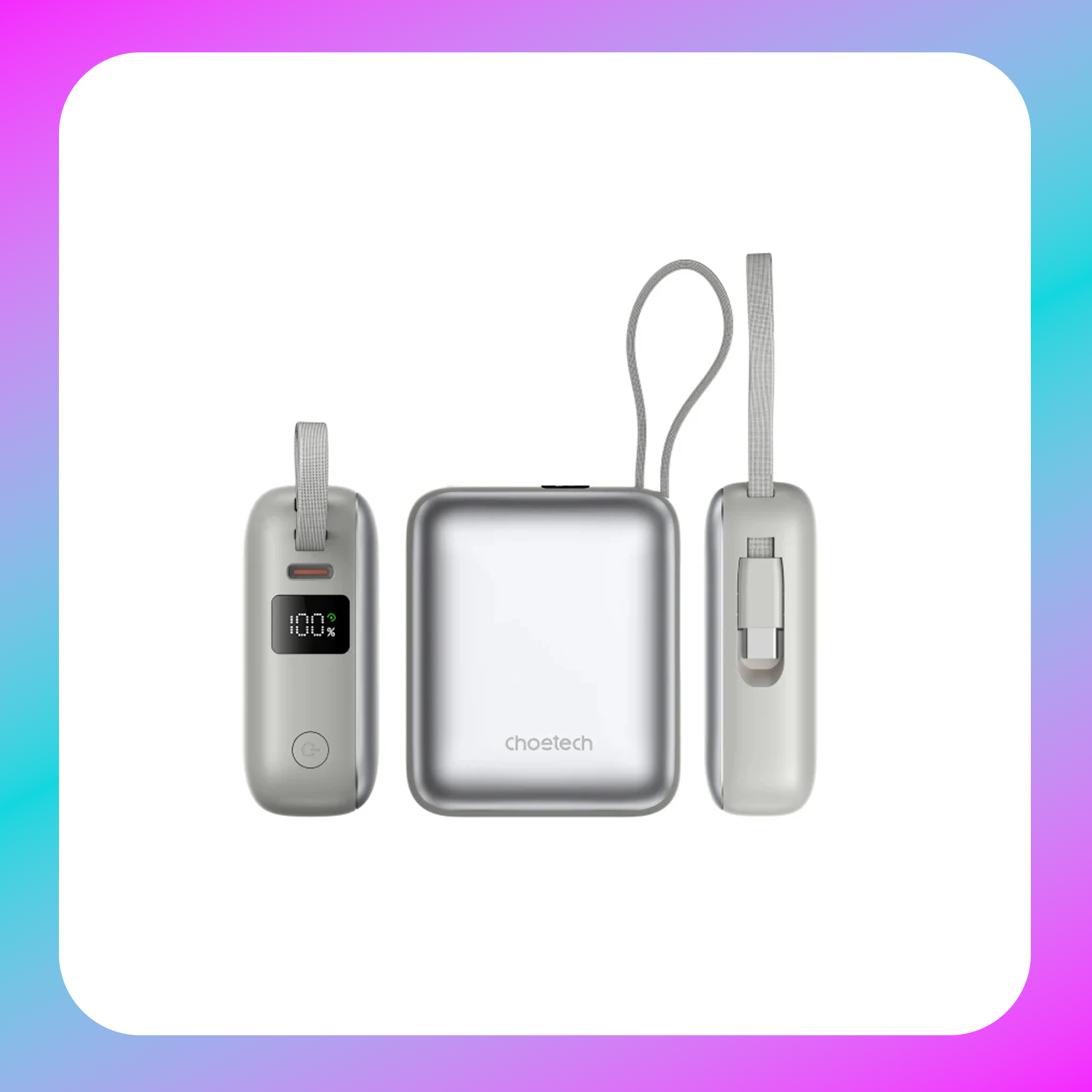 Choetech 10000 mAh 35W mini–Power Bank (B832-SL) Secondary image