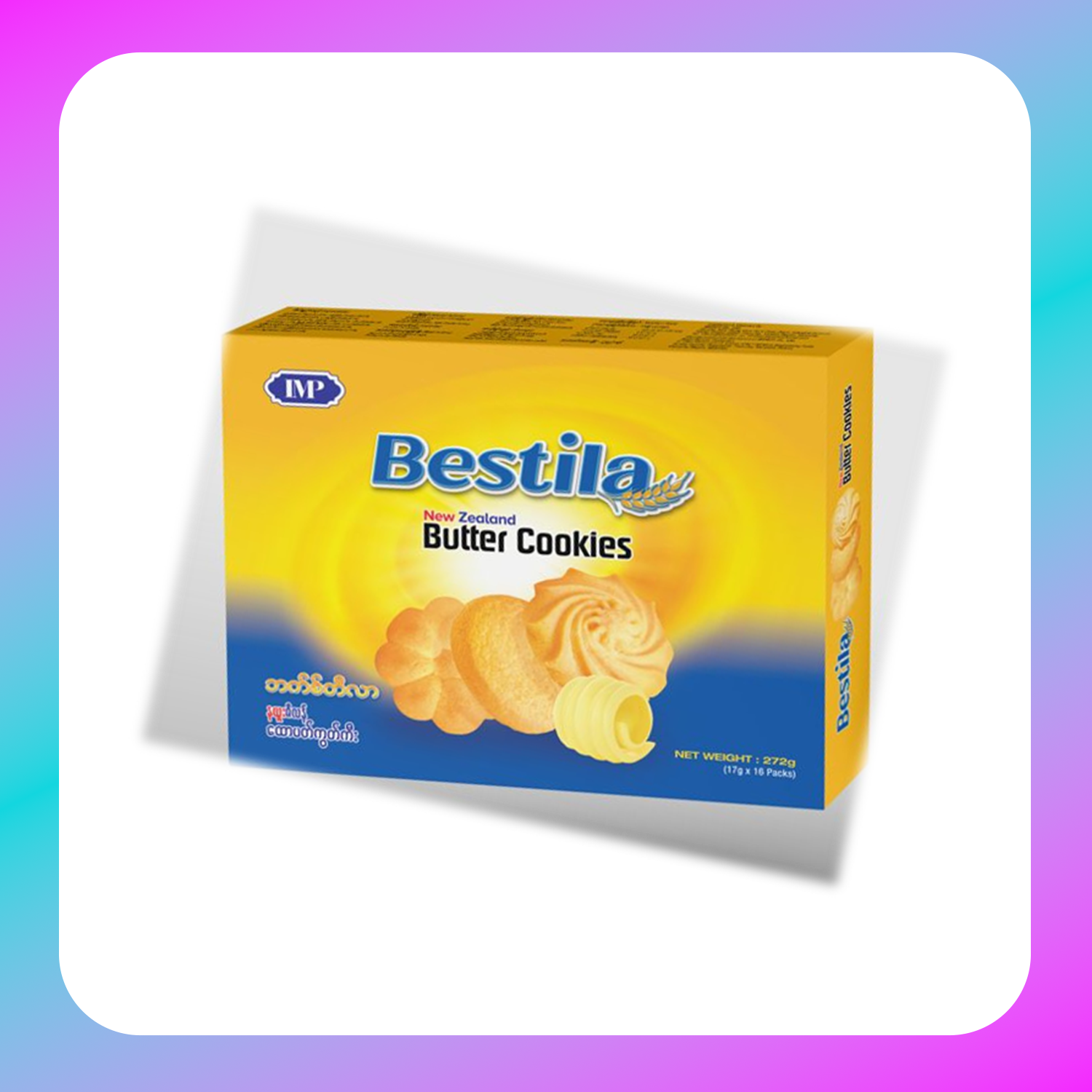 Bestila New Zealand Butter Cookies - 272 g Main image
