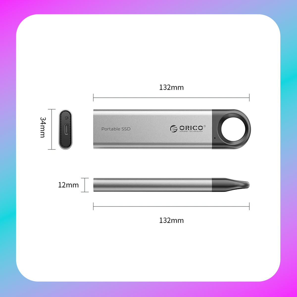 Orico C10 Portable SSD (512G)