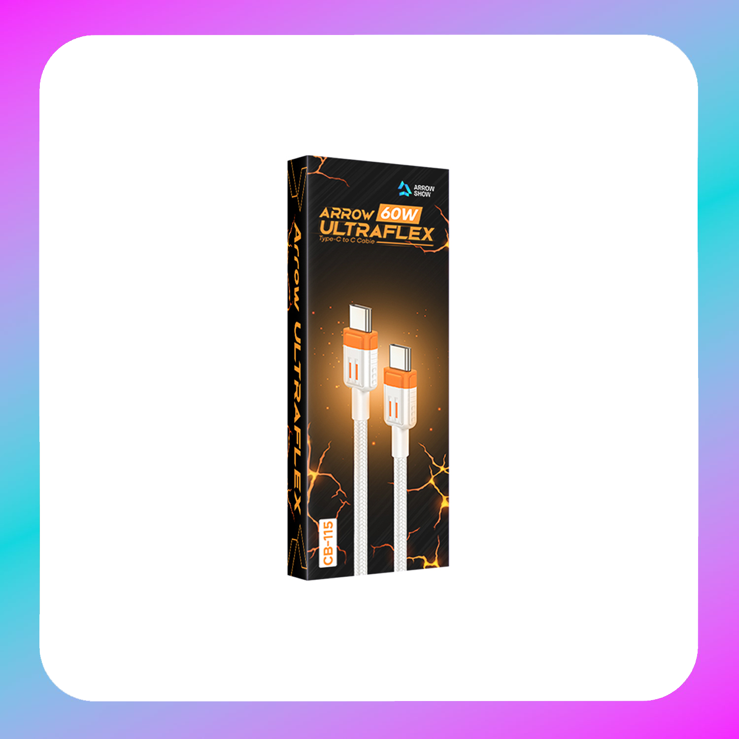 Arrow Show ULTRAFLEX Super Ultra 60W (C to C Cable)