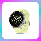 Garmin Venu® 4 - 45mm Smartwatch with Citron Silicone band